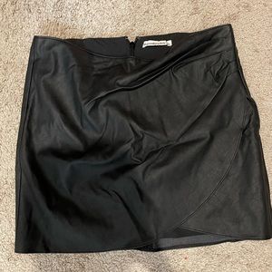 Abercrombie & Fitch Leather skirt